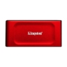 kingston kingston xs1000 1tb pocket size external ssd usb 32 gen2 type a red