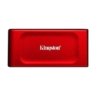 kingston kingston xs1000 2tb pocket size external ssd usb 32 gen2 type a red