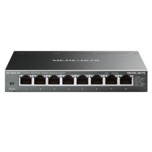 Read more about the article Mercusys (MS108GS-M2) 8-Port 2.5G Multi-Gigabit Desktop Switch, 8x 2.5G Ports, Fanless, Metal Casing