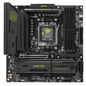 Read more about the article MSI MAG B850M MORTAR WIFI, AMD B850, AM5, Micro ATX, 4 DDR5, HDMI, Wi-Fi 7, 5G LAN, 3x M.2