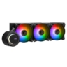 msi msi mag coreliquid e360 360mm liquid cpu cooler 3x argb pwm fans rotatable argb blockhead black
