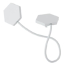 nanoleaf nanoleaf lines 60 degrees flex connectors 3 pack bend up to 360 degrees