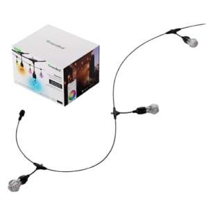 Read more about the article Nanoleaf Matter Smart Multicolour Outdoor String Lights Expansion Pack, 15 Metre, 20 ARGB LEDs *Expansion Kit Only*