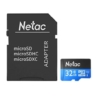netac netac p500 32gb microsdhc card with sd adapter uhs i class 10 u1 90mbs
