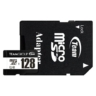 team team 128gb microsdxc uhs i u1 c10 card with sd adapter class 10 uhs i up to 100mbs