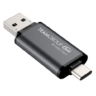 team team 128gb x1 usb a usb c 32 gen1 memory pen 100mbs aluminium alloy