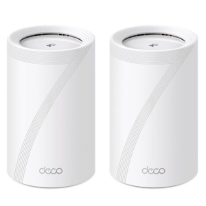 Read more about the article TP-LINK (DECO BE65) BE9300 Tri-Band Whole Home Mesh Wi-Fi 7 System, 2 Pack, 4x 2.5G Ports, MLO, Wireless/Wired Combined Backhaul