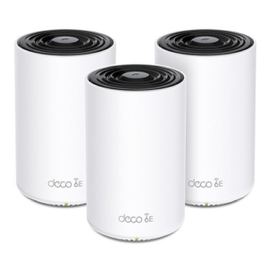 Read more about the article TP-LINK (DECO XE75 PRO) AXE5400 Wi-Fi 6E Tri-Band Mesh System, 3 Pack, AI-Driven Mesh, 2.5G & Dual GB LAN per Unit, Voice Control