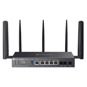 Read more about the article TP-LINK (DR3650v-4G) Omada 4G+ Cat6 AX3000 Wi-Fi 6 Gigabit Desktop DSL Gateway, 4G+ Cat6 up to 300Mbps, VDSL2 35b, USB, VoIP Support, Centralized Mana