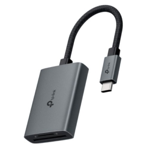 Read more about the article TP-LINK External USB 3.0 Type-C Card Reader, SD/microSD, UHS-I, Aluminium, USB Powered