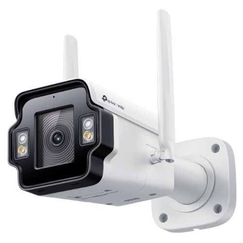 TP-LINK (InSight S345-4G) VIGI 4MP Outdoor Full-Colour 4G Bullet Network Camera w/ 4mm Lens, 4G Mobile Networking, 3x LAN, AI Detection/Classification