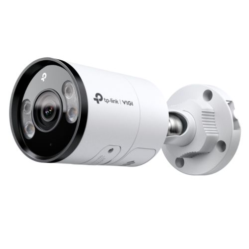 TP-LINK (InSight S355 4MM) VIGI 5MP Outdoor Full-Colour Bullet Network Camera w/ 4mm Lens, IP67, PoE, AI Detection/Classification, Two-Way Audio, H.26