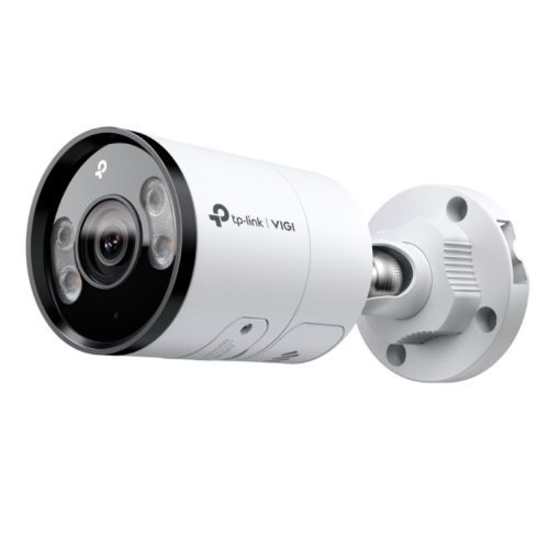 TP-LINK (InSight S385 2.8MM) VIGI 8MP Outdoor Full-Colour Bullet Network Camera w/ 2.8mm Lens, IP67, PoE, AI Detection/Classification, Two-Way Audio,