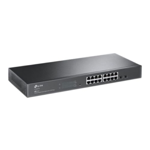 Read more about the article TP-LINK (SG2218) JetStream 16-Port Gigabit Smart Switch with 2 SFP Slots, L2/L3/L4 QoS, Fanless, Rackmountable