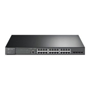 Read more about the article TP-LINK (SG3428MP) JetStream 28-Port Gigabit L2 Managed Switch with 24-Port PoE+, 4 SFP Slots, Rackmountable