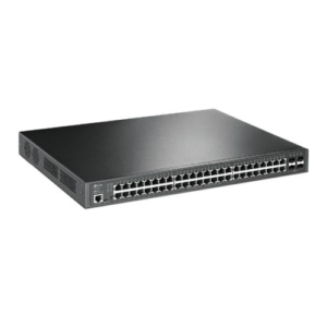 Read more about the article TP-LINK (SG3452P) JetStream 52-Port Gigabit L2+ Managed Switch with 48-Port PoE+, 4 SFP Slots, Rackmountable