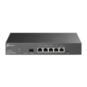 Read more about the article TP-LINK (TL-ER7206) SafeStream Gigabit Multi-WAN VPN Router, Omada SDN, 5x GB LAN, Up to 4x WAN, SFP Port, Abundant Security Features