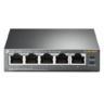 tp link tp link tl sf1005p 5 port 10100 unmanaged desktop switch 4 port poe steel case