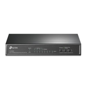 Read more about the article TP-LINK (TL-SF1008P) 8-Port 10/100Mbps Unmanaged Desktop Switch, 4-Port PoE+, Steel Case
