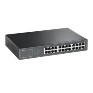 Read more about the article TP-LINK (TL-SF1024D) 24-Port 10/100 Unmanaged Desktop/Rackmount Switch, Steel Case