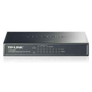 Read more about the article TP-LINK (TL-SG1008P) 8-Port Gigabit Unmanaged Desktop Switch, 4-Port PoE, Steel Case