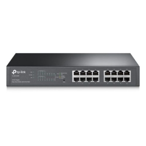 Read more about the article TP-LINK (TL-SG1016PE) 16-Port Gigabit Easy Smart Desktop/Rackmount Switch, 8-Port PoE+, Metal