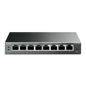 Read more about the article TP-LINK (TL-SG108PE) 8-Port Gigabit Easy Smart Switch with 4-Port PoE+, Steel Case