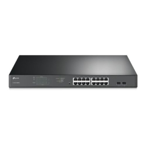 Read more about the article TP-LINK (TL-SG1218MPE) 16-Port Gigabit PoE+ Easy Smart Switch, 2 SFP Ports, Rackmountable