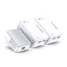 tp link tp link tl wpa4220t kit 300mbps av600 wireless n powerline adapter triple kit