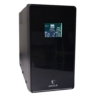 vida armour 1000va ups 600w lcd display 3x uk plug 2x rj45 3x iec usb