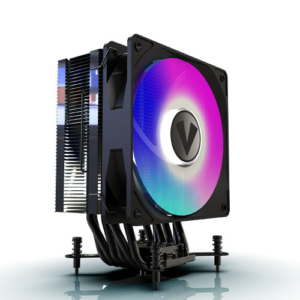 Read more about the article Vida Boreas Black ARGB Heatsink & Fan, Intel/AMD, 2000RPM Hydraulic Fan, 6 Copper Heatpipes, 220W TDP *ARGB and Optional Plain Fans Included*