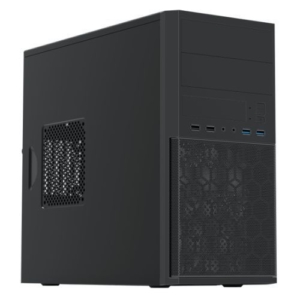 Read more about the article Vida Corporate Black Office Case, Micro ATX, 120mm Fan, Mesh Front