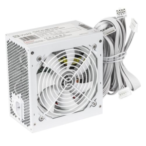 Read more about the article Vida Lite 650W ATX PSU, Fluid Dynamic Ultra-Quiet Fan, PCIe, Flat White Cables, Power Lead Not Included, White