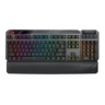 asus rog claymore ii rgb mechanical gaming keyboard w pbt keycaps wired wireless rx red mechanical switches fully programmable keys detachable numpad 