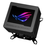 asus rog ryujin iii wb cpu water block full colour 3 5 lcd customisable screen embedded vrm fan black