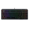 asus tuf gaming k3 gen ii optical mechanical compact gaming keyboard 97 key layout dampening foam ip57 rgb lighting