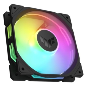 Read more about the article Asus TUF Gaming TR120 ARGB 120mm PWM Case Fan (Single), Hydraulic  Bearing, 28mm Frame, Double-layer LED Matrix Design, 2000 RPM, Black