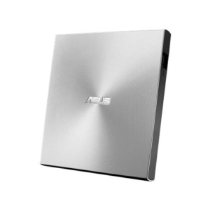 Read more about the article Asus (ZenDrive U9M) External Slimline DVD Re-Writer, USB-A / USB-C, 8x, Black, M-Disc Support, Cyberlink Power2Go 8, Silver