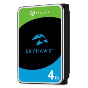 Read more about the article Seagate 3.5″, 4TB, SATA3, SkyHawk Surveillance Hard Drive, 256MB Cache, 16 Drive Bays Supported, 24/7, CMR, OEM
