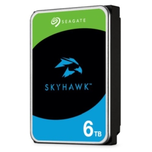 Read more about the article Seagate 3.5″, 6TB, SATA3, SkyHawk Surveillance Hard Drive, 256MB Cache, 16 Drive Bays Supported, 24/7, CMR, OEM