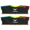 team t force delta rgb 16gb kit 2 x 8gb ddr4 3200mhz pc4 25600 cl16 xmp 2 0 dimm memory black 1