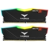 team t force delta rgb 32gb kit 2 x 16gb ddr4 3200mhz pc4 25600 cl16 xmp 2 0 dimm memory black