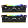 team t force delta rgb 32gb kit 2 x 16gb ddr5 6000mhz pc5 48000 cl30 ecc amd expo xmp 3 0 pmic dimm memory black