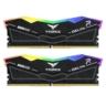 team t force delta rgb 64gb kit 2 x 32gb ddr5 6400mhz pc5 51200 cl40 ecc amd expo xmp 3 0 pmic dimm memory black