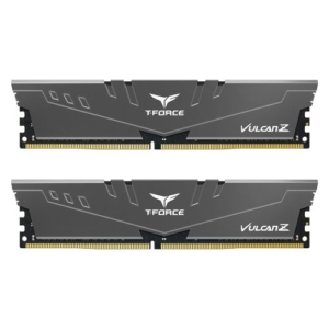 Read more about the article Team T-Force Vulcan Z 16GB Kit (2 x 8GB), DDR4, 3200MHz (PC4-25600), CL16, XMP 2.0, DIMM Memory, Grey