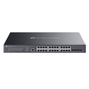 Read more about the article TP-LINK (SG3428XMPP) Omada 24-Port Gigabit and 4-Port 10GE SFP+ L2+ Managed Switch with 16-Port PoE+ & 8-Port PoE++ Rackmountable