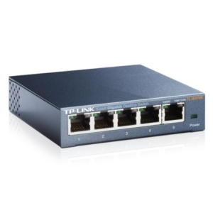 Read more about the article TP-LINK (TL-SG105) 5-Port Gigabit Unmanaged Desktop Switch, Steel Case