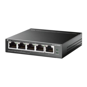 Read more about the article TP-LINK (TL-SG105PE) 5-Port Gigabit PoE Easy Smart Switch, 4-Port PoE+, Steel Case