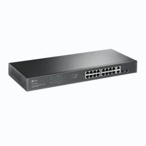 Read more about the article TP-LINK (TL-SG1218MP) 18-Port Gigabit Unmanaged PoE+ Rackmount Switch, 16-Port PoE+, 2 SFP Ports