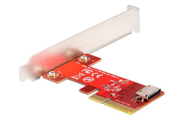 oculink (sff 8611/sff 8612) to nvme u.2 (sff 8639) adapter cable